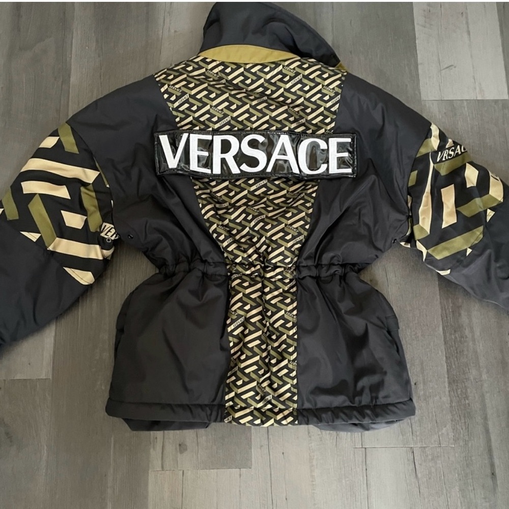 Versace Greca Print Utility Jacket - Picture 4 of 7